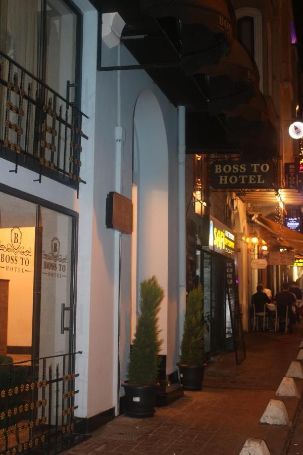 Hotel Boss To Taksim Istanbulská provincie Exteriér fotografie